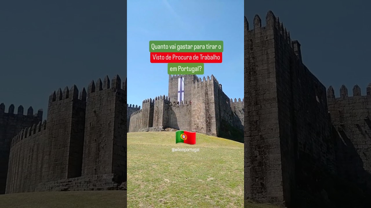 Valor do visto de procura de trabalho em Portugal