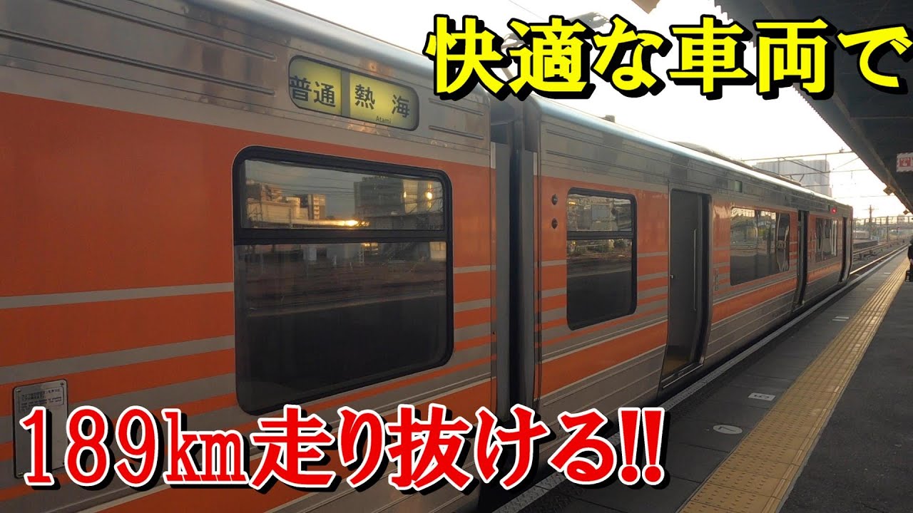 【快適な車両で静岡横断】313系8000番台の最長運用を乗り通してみた