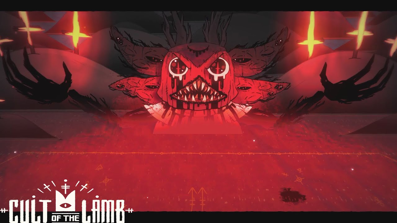 Cult Of The Lamb Final Boss Fight+Ending [EX-HARD,No Damage]