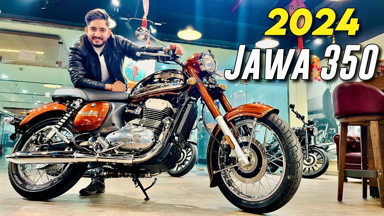 2024 All New Jawa 350 : Detailed Walkaround Review | Exhaust Note & On Road Price