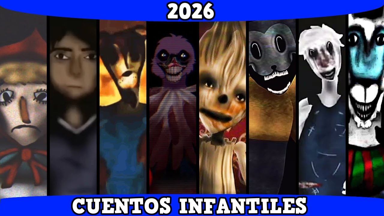 TODOS los TERROR ANALOGICO de CUENTOS INFANTILES - TODA LA HISTORIA en el 2026