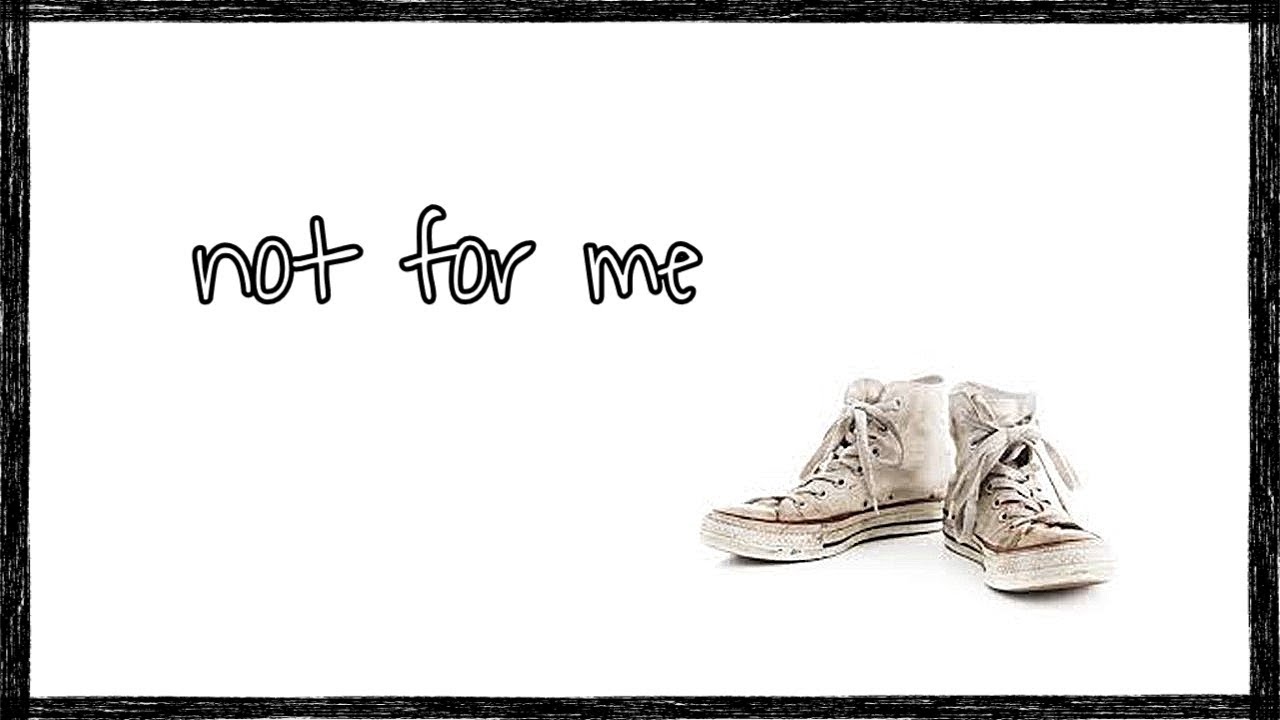 I won't wear these sneakers!