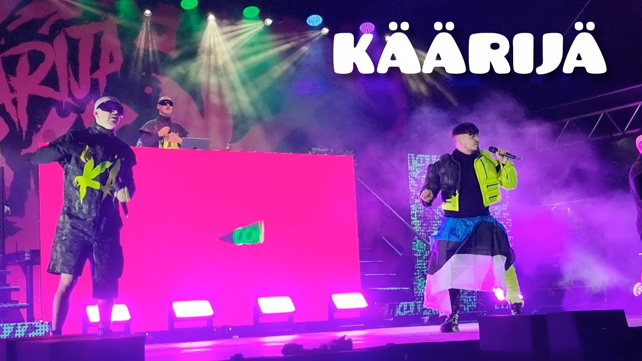 KÄÄRIJÄ LIVE concert in Tallinn Estonia 13.12.2025🇪🇪🇫🇮