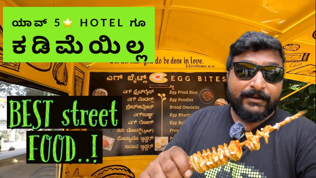ನಮ್ಮೂರಿನ BEST street FOOD..!ಮಸ್ತ್ EGG ROLL WITH NO ADDED CHEMICAL | Egg bites, HASSAN🔥#food #hassan