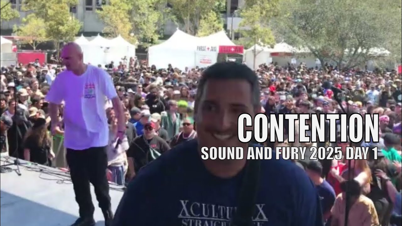Contention Ignites Sound & Fury 2025 | Florida Straight Edge Hardcore Live (Full Set)