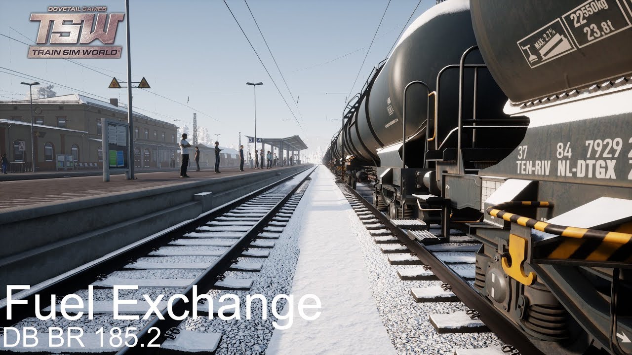 Fuel Exchange : Main Spessart Bahn : Train Sim World 1080p60fps