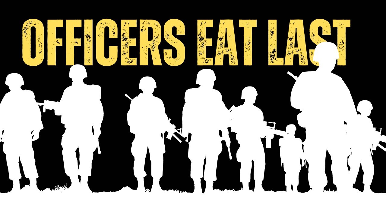 What Does Officers Eat Last Mean?