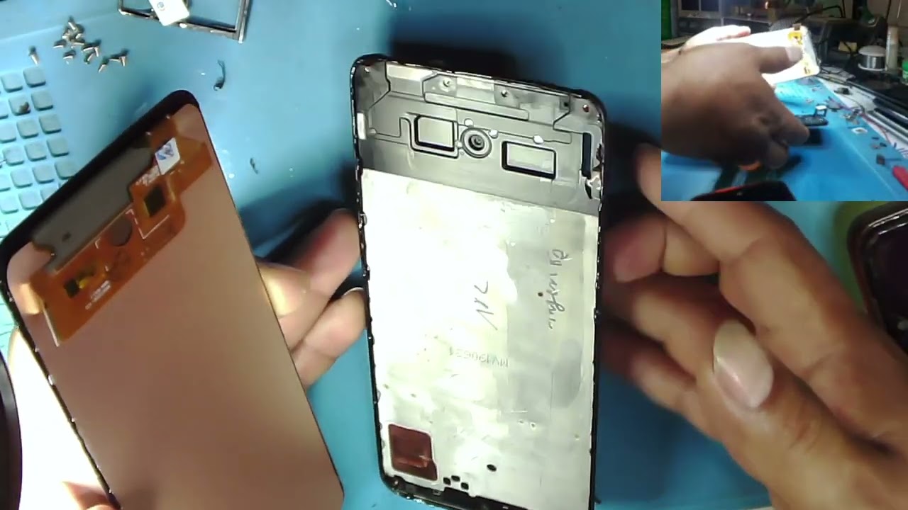 SAMSUNG A70 CAMBIO DE PANTALLA