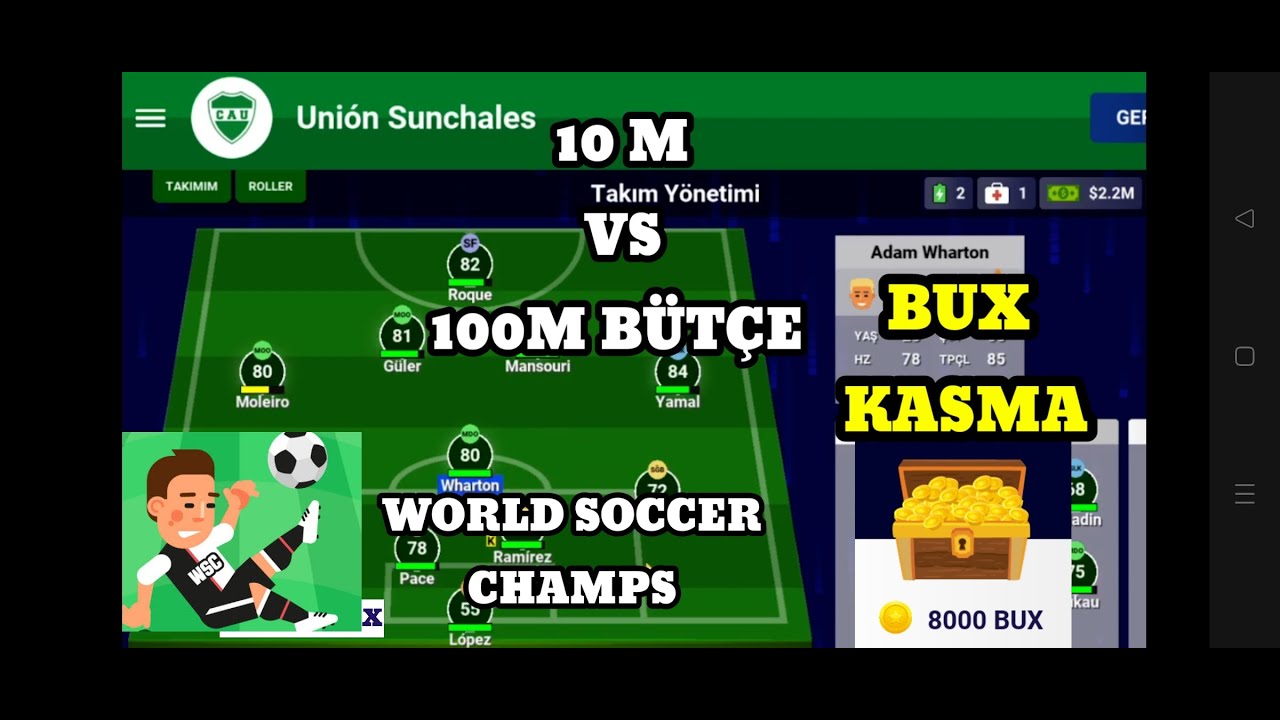 10M £ VS 100 M £ İLE TAKIM KURMAK | WORLD SOCCER CHAMPS | KARİYER REBUILD