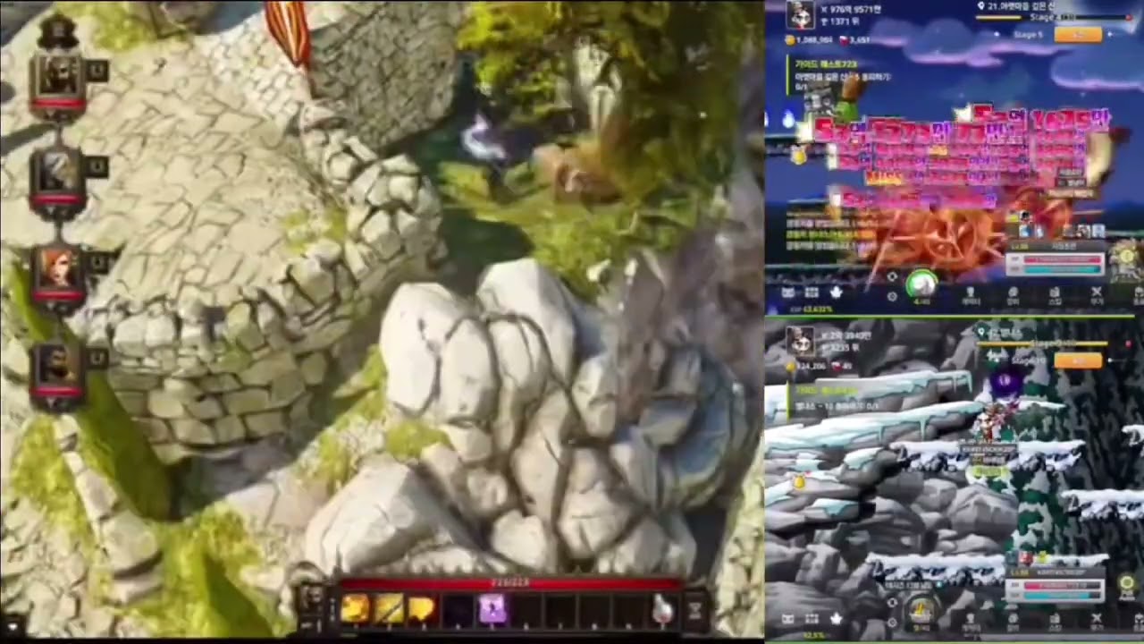 테스트영상) 디비니티 오리지널 씬 + 메이플키우기 본캐, 부캐 플레이영상 #divinityoriginalsin #스팀게임 #steam #메이플키우기 #무과금 #모바일게임
