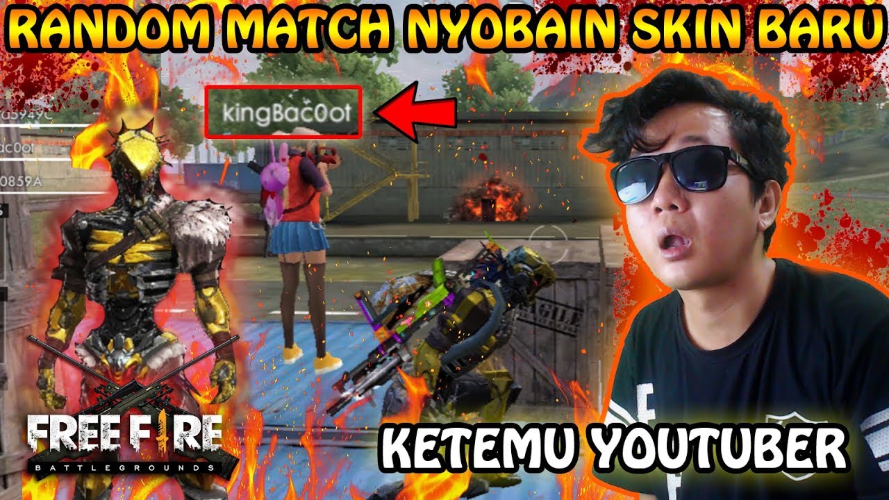 RANDOM SQUAD NYOBAIN SKIN BARU ADA YANG NGAKUK-NGAKUK KEMAS PAKE Z AUTO NGAKAK - GARENA FREE FIRE
