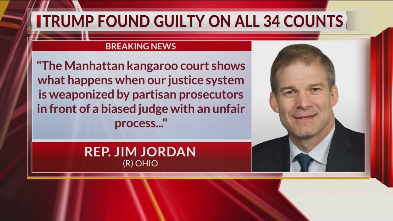 Ohio politicians react after Trump found guilty in hush money trial