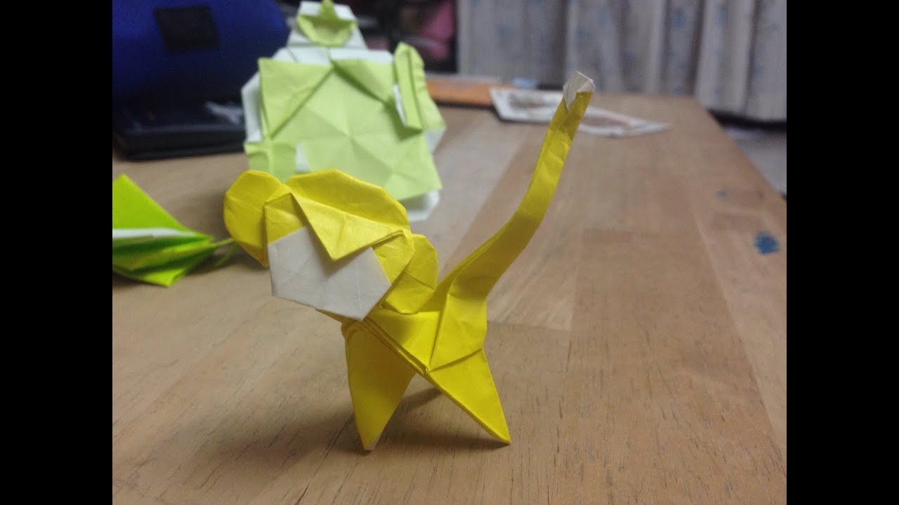 *READ DESCRIPTION* Origami Monkey Tutorial (Carlson Choo)