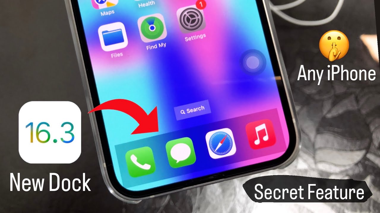 iOS 16.3 Secret Hidden Features - New iPhone Dock & many more