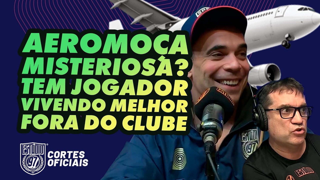 AEROMOÇA MISTERIOSA: TEM JOGADOR VIVENDO MELHOR FORA DO CLUBE DO QUE EM CAMPO?