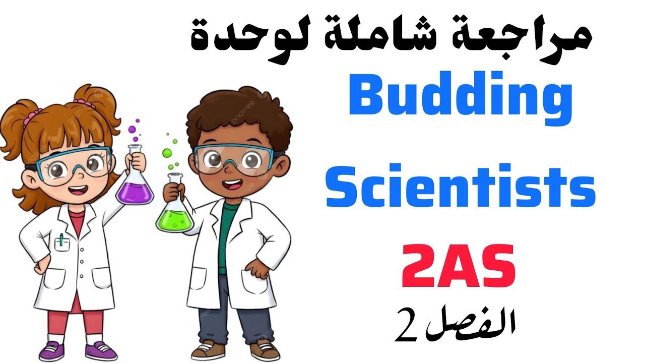 Budding Scientists 2as| مراجعة شاملة للفصل 2  ثانية ثانوي في اللغة الانجليزية لجميع الشعب 🇬🇧