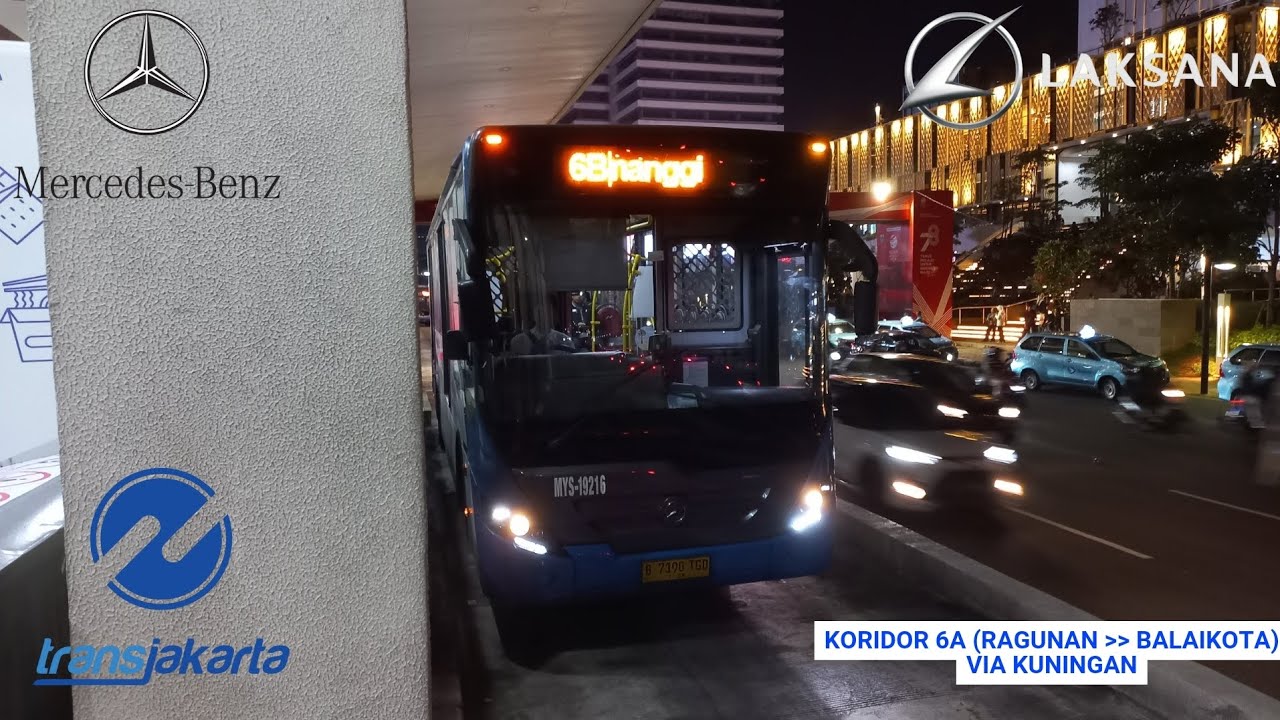 🔵[TRIP] TransJakarta MB OH-1626 NG AT Laksana Cityline 2 (MYS-19216) (KUNINGAN - MH THAMRIN)