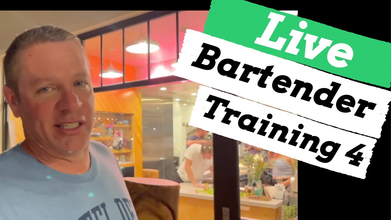 Live Bartending at the Grass Skirt [Become a Bartender]