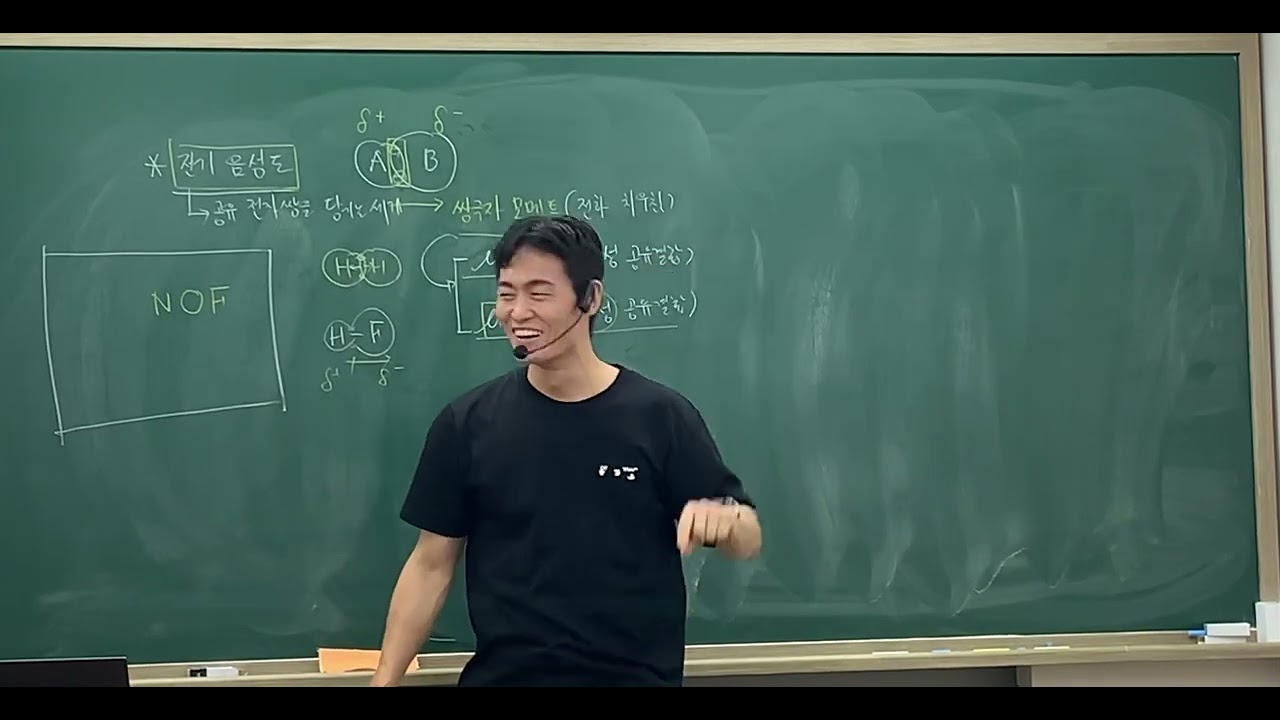 [고등 화학1] '전기 음성도' = 전기적으로 음성(-)이 되고 싶은 정도! 전기 음성도 10분 정리!