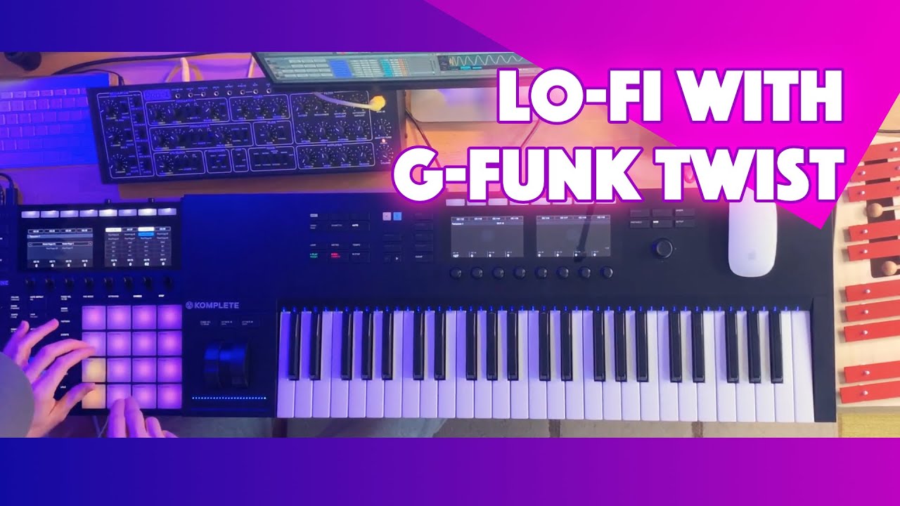 Building a Lo-Fi Hip-Hop Beat Layer By Layer (Ableton, Maschine MK3, Komplete Kontrol)