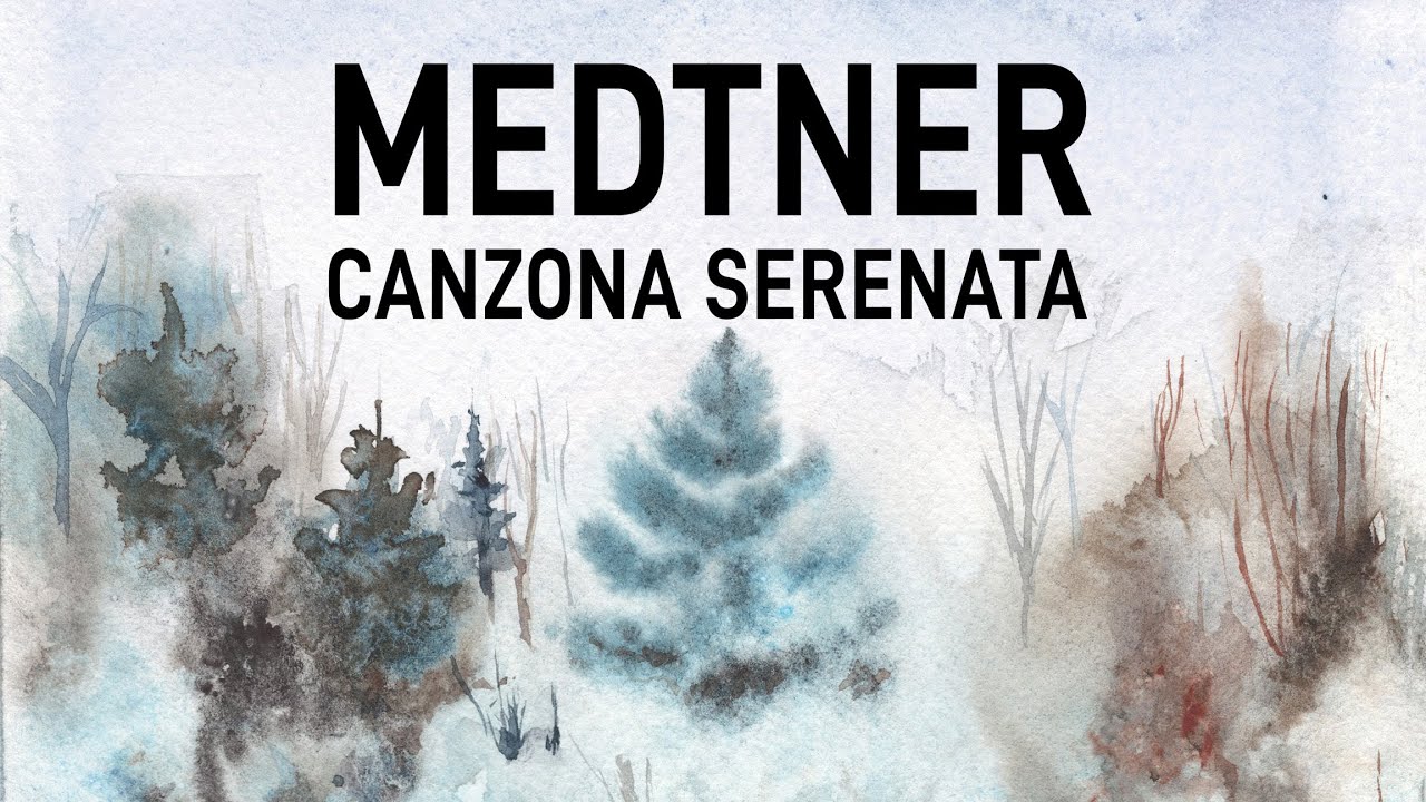 Nikolai Medtner - Canzona Serenata op. 38 No. 6, Vitaly Serebriakov piano