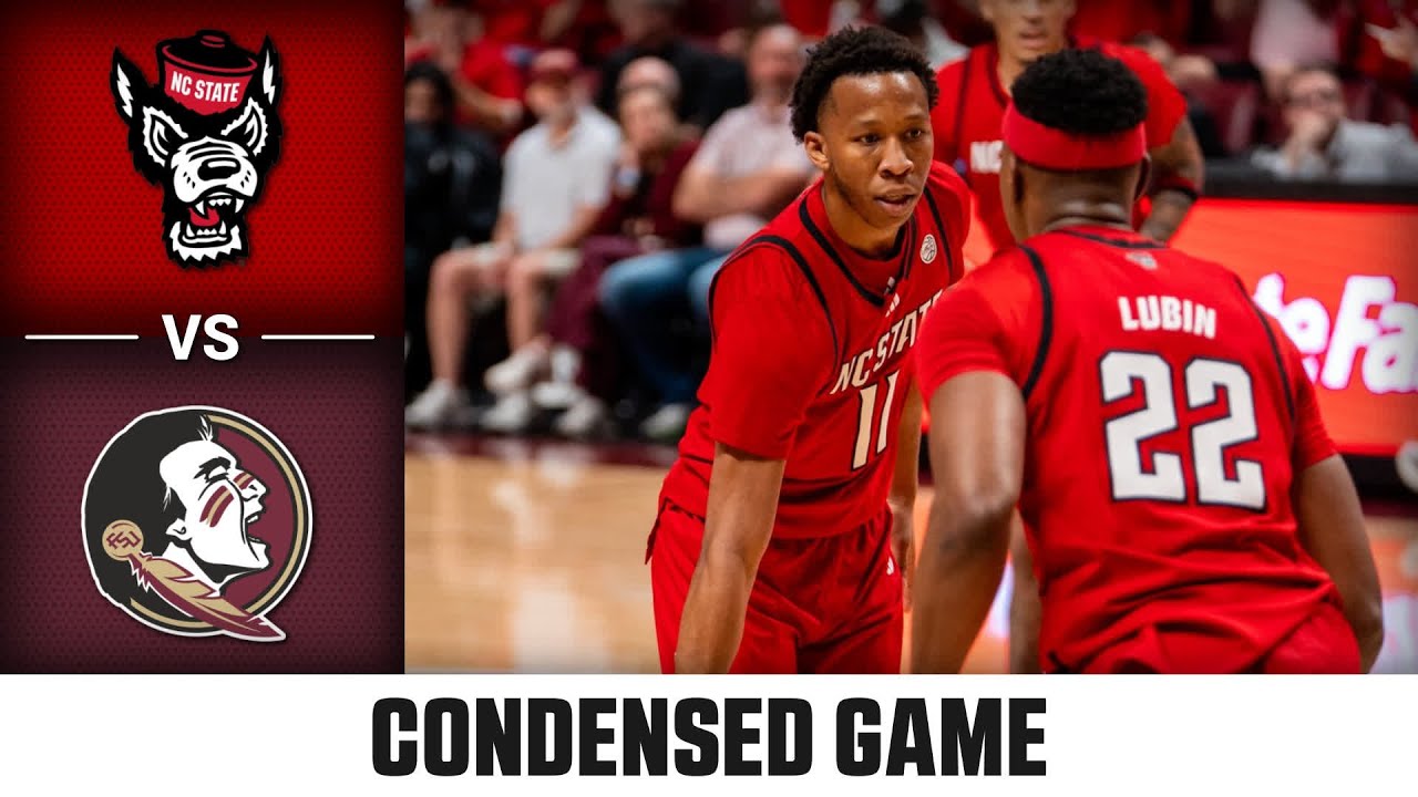 NC State vs. Florida State Condensed Game | 2025-26 ACC Men's Basketball