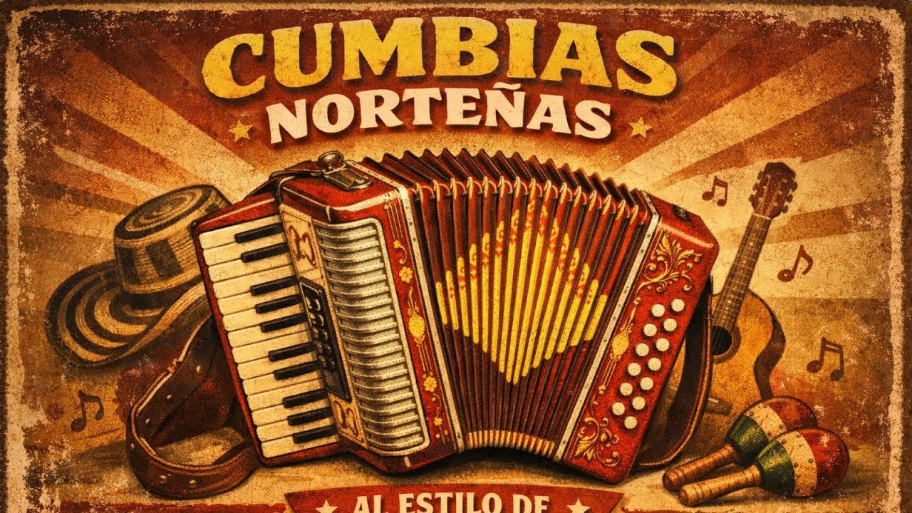 Andrés Landero & Grupo Perla Colombiana - Recuerdo Vivo 🕺🏽 Cumbias Norteñas del Recuerdo 2026