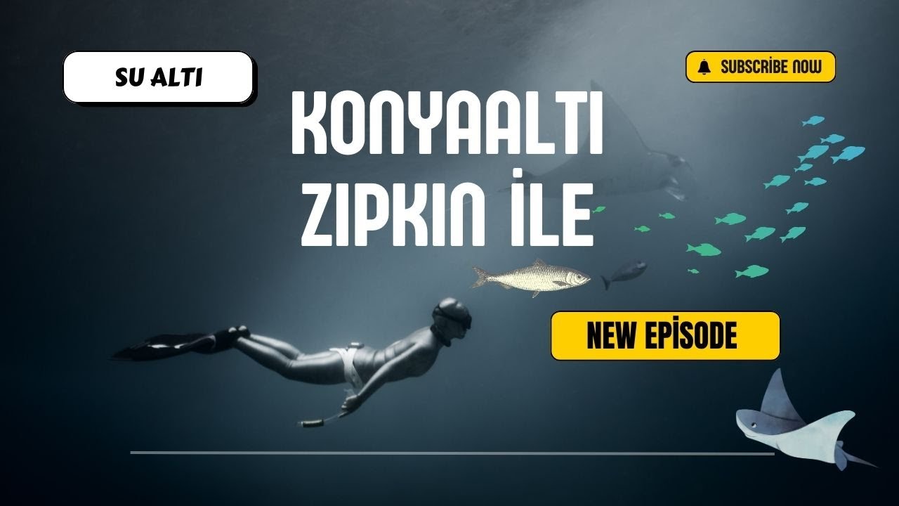 Antalya Konyaaltı Serbest Dalış Zıpkın Avı