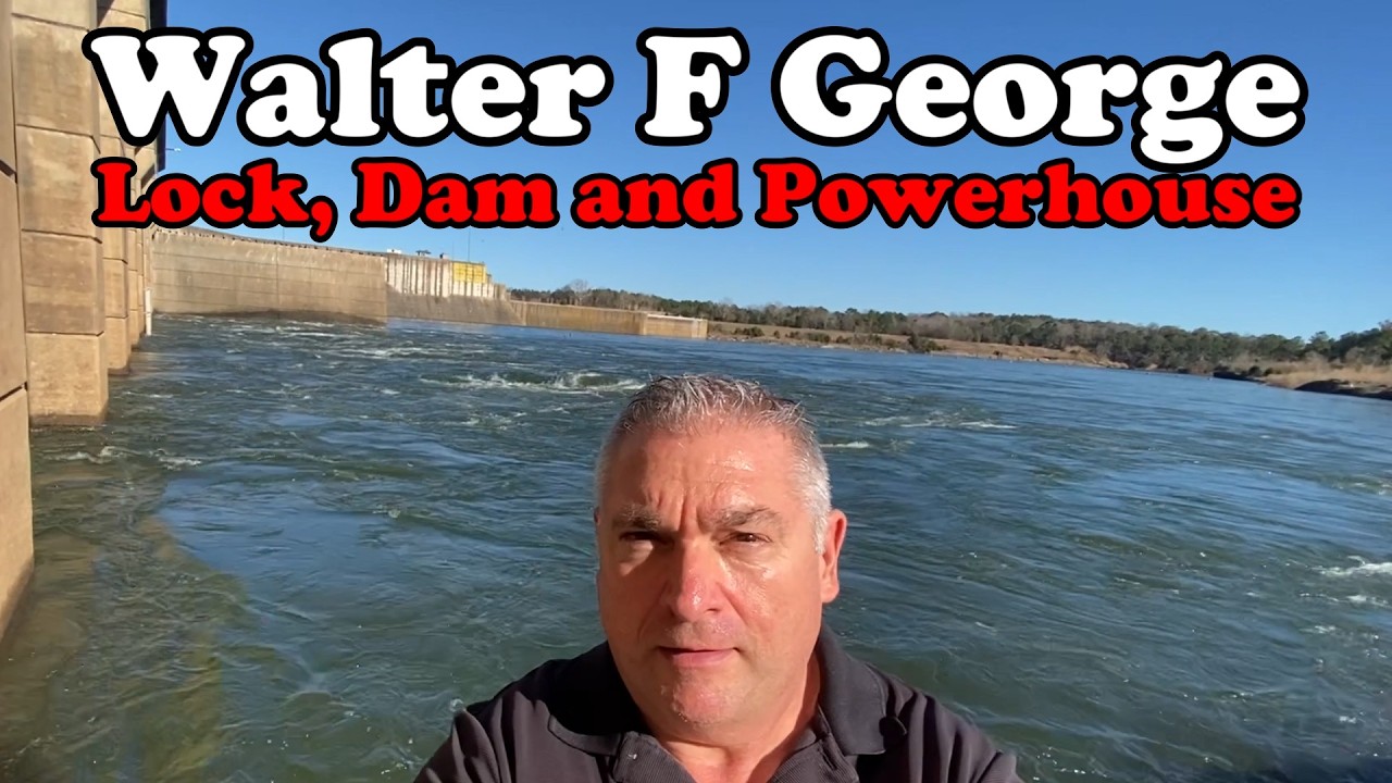 Exploring Walter F. George Lock, Dam and Powerhouse | Chattahoochee River - 2023