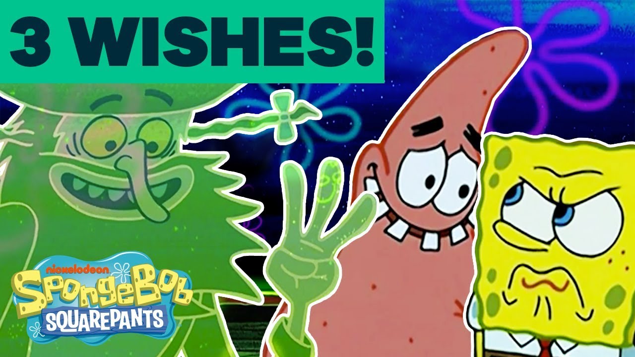 The Flying Dutchman Grants SpongeBob & Patrick 3 Wishes! | #TBT