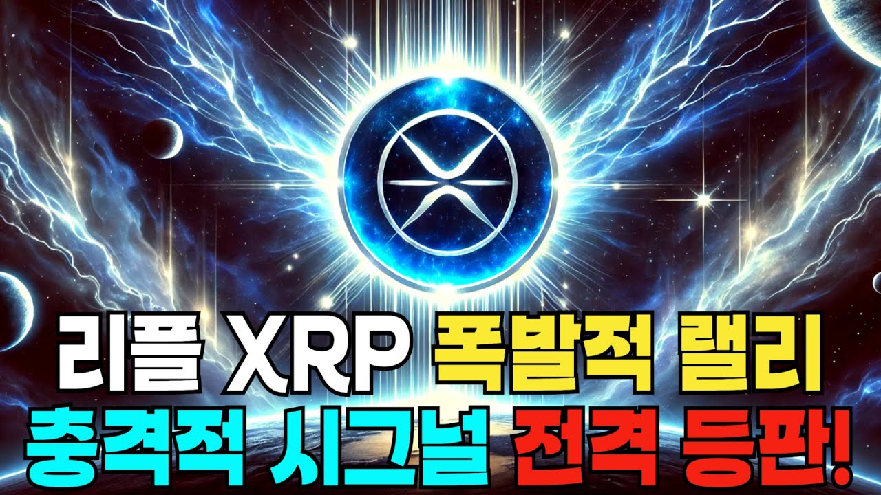 리플 XRP 랠리의 진짜 이유