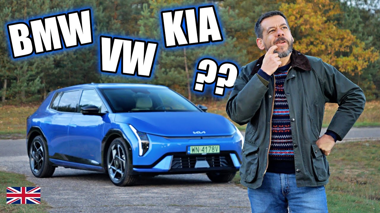 KIA EV4 заставит VW плакать (ENG) — Тест-драйв и обзор — Marek Drives