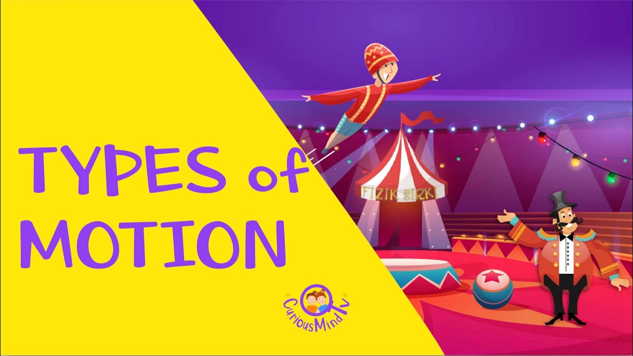 Types of Motion | Science for Kids - Curious Mind TV