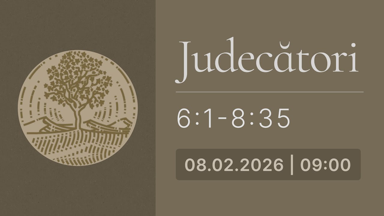 Judecatori 6:1-8:35 | Biserica Iris 08.02.2026, Programul 1