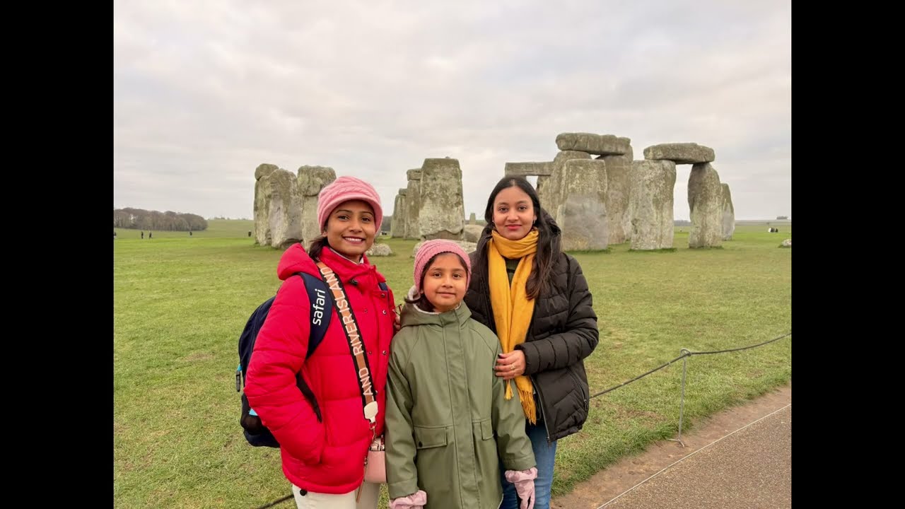 Christmas Holidays 25 || Day 9 || Oxford, Museum,  Harry Potter Soothing, Stonehenge, Reading London