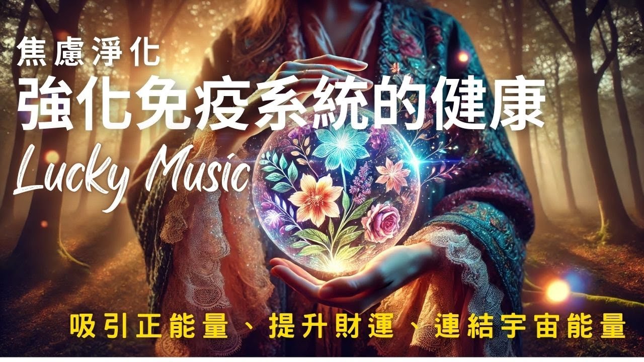 焦慮淨化｜強化免疫系統的健康冥想音樂｜迎接身心的轉變｜好運音樂｜冥想音樂｜治癒心靈好運便來｜宇宙之間傳輸能量的能力『靈療音樂 Lucky Music』