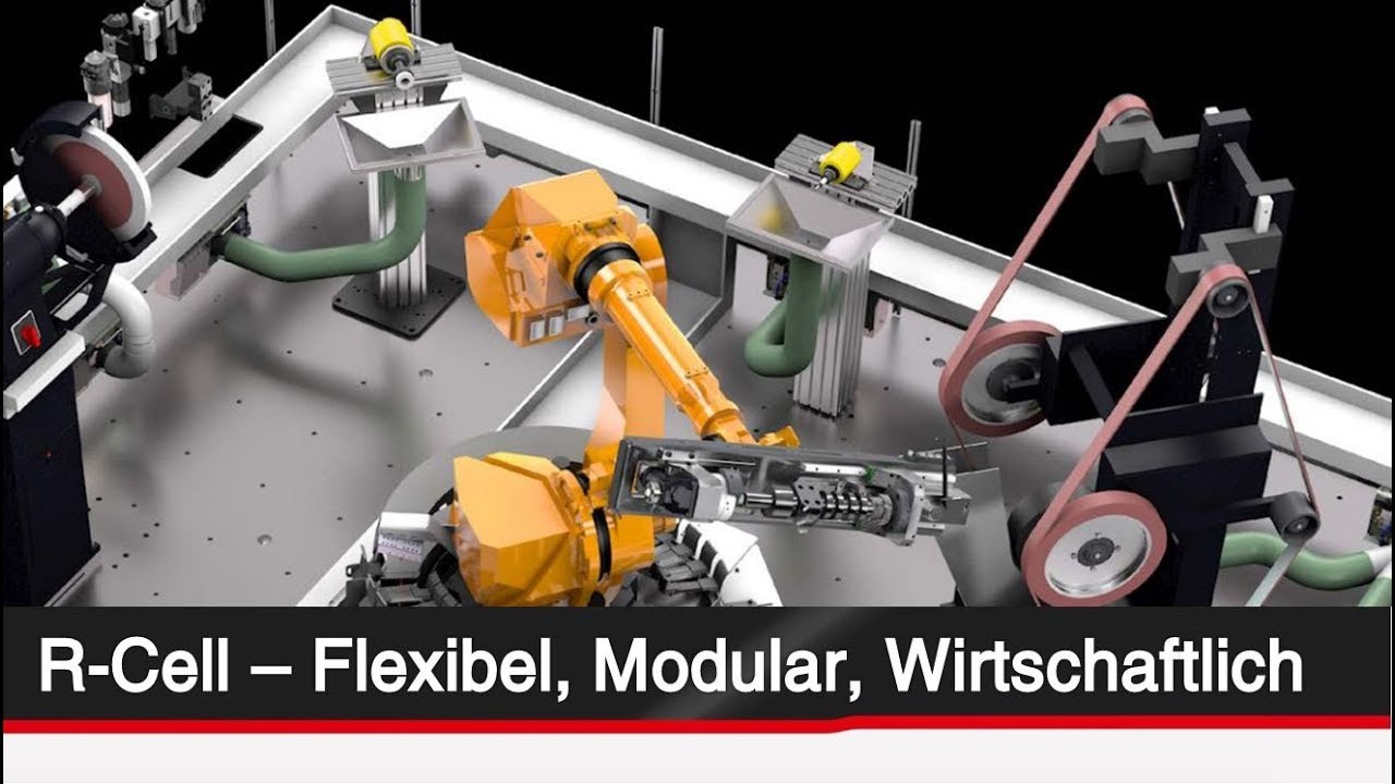 Supfina R-Cell - Flexible solutions for robot supported machining