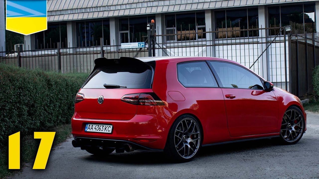 Покатушки на GOLF 7 GTI. Езда от первого лица.