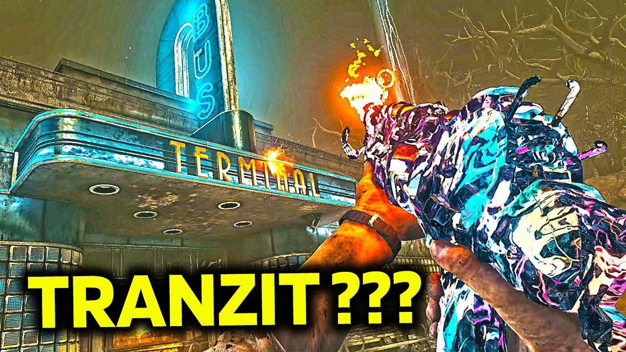 🔥 O TRANZIT VOLTOU NO BO3 COM GRÁFICOS ABSURDOS! | Custom Zombies