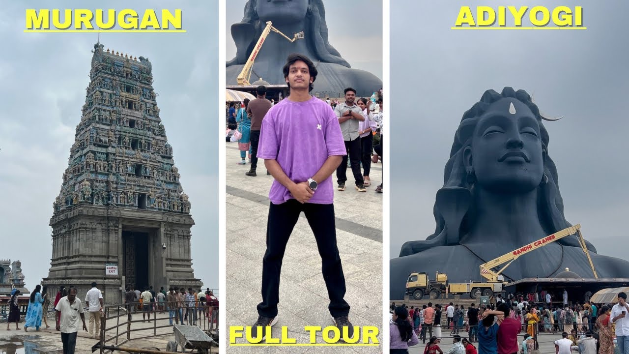 ADIYOGI AND MURUGAN TEMPLE | DAY3 | PART-3 |