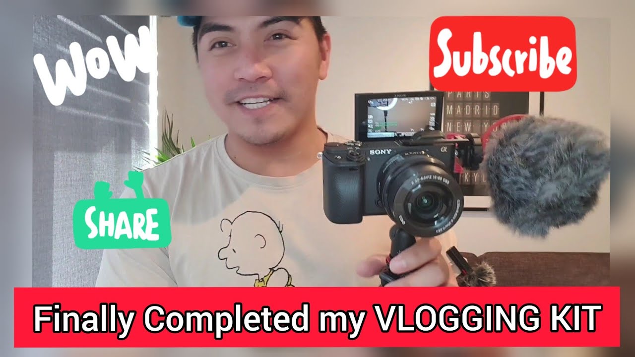 Sony a6400 external Microphone Adaptor #SmallRig #Rode #VloggingKit #PinoyVlogger #Australia