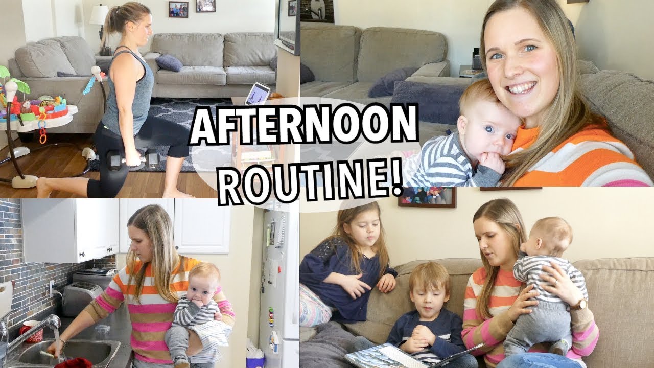 AFTERNOON ROUTINE OF A HOMESCHOOL MOM OF FIVE!