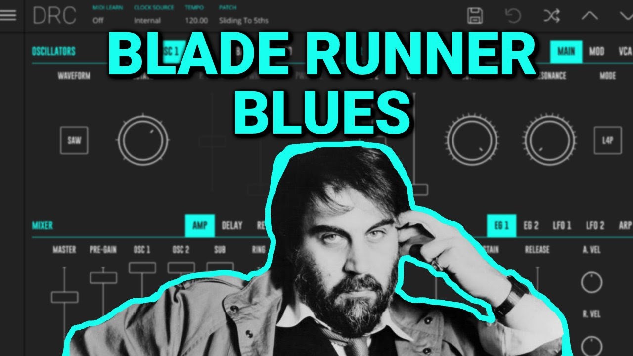 Как воспроизвести звуки из песни Вангелиса «Blade Runner Blues» с помощью DRC и FRMS
