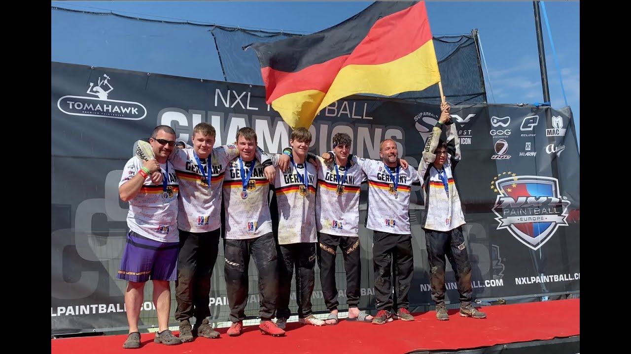 4K. Chantilly. NXL Paintball World Championship 2021. U16 Germany Team. 2. Platz. 05.09.2021