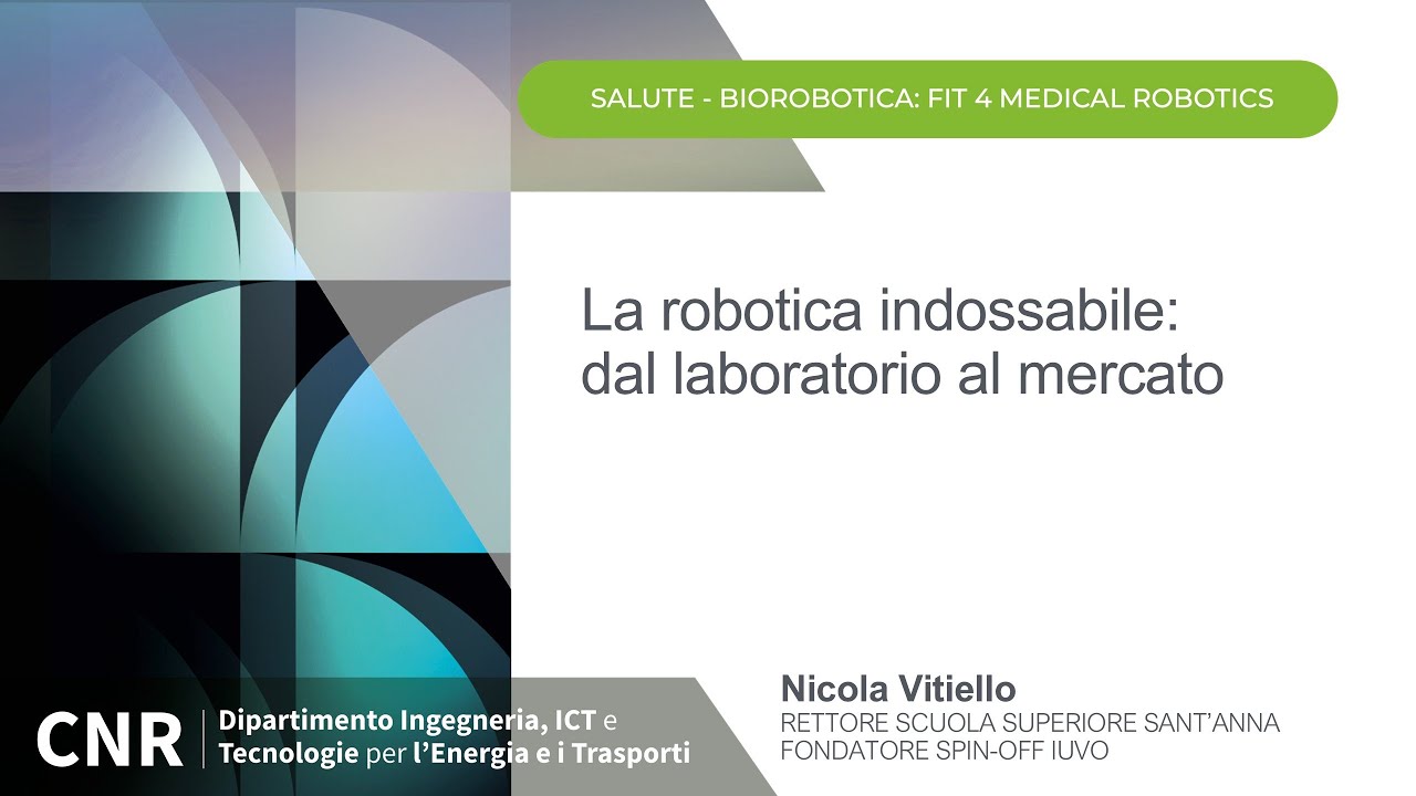 La robotica indossabile: dal laboratorio al mercato
