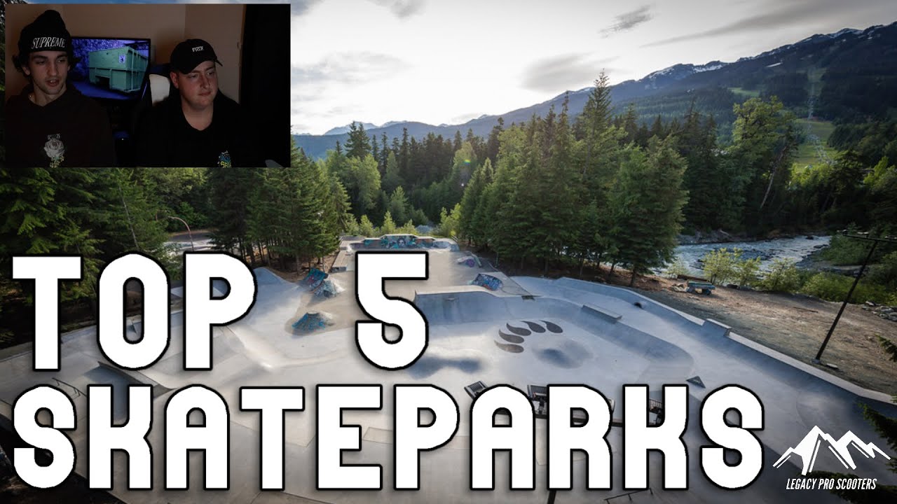 TOP 5 SKATEPARKS IN CANADA | BC