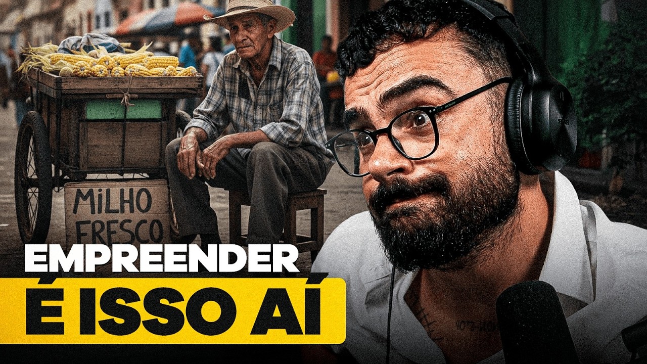 a verdade sobre o EMPREENDEDORISMO por NECESSIDADE | CORTES do EDSON CASTRO