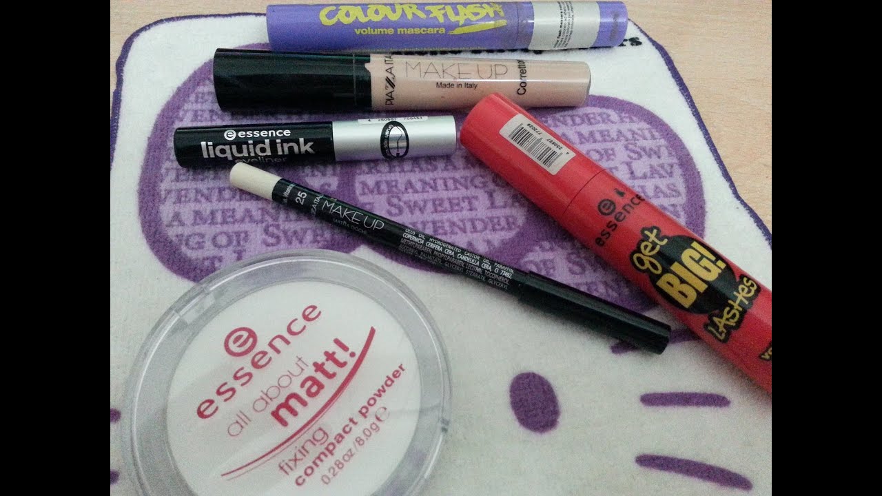Cosmetici di Piazza Italia (makeup) + Essence (cipria traslucida, eyeliner e mascara)- Review