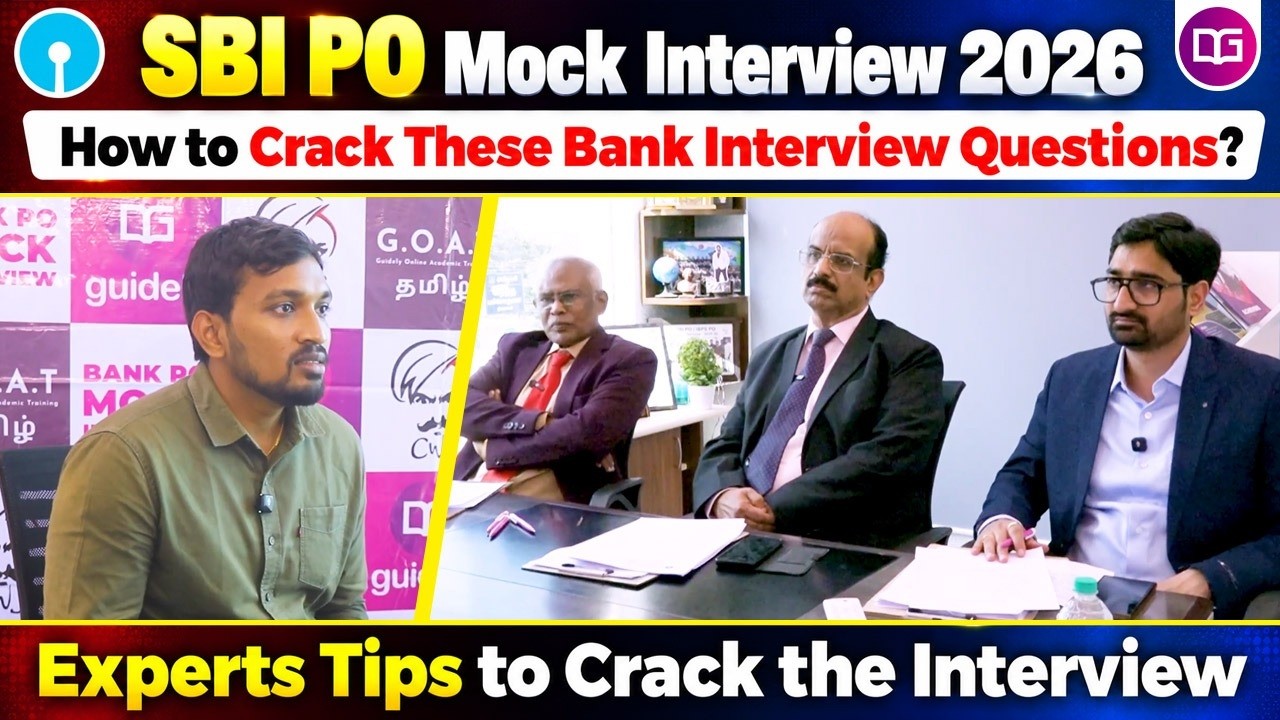 SBI PO Mock Interview 2026 | Real Bank Interview Questions & How to Crack Them? | Aditya Sir