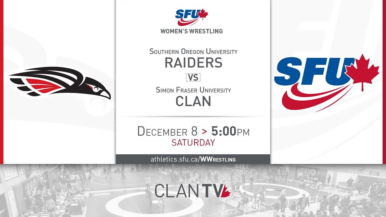 SFU Women's Wrestling vs. SOU - December 8, 2018